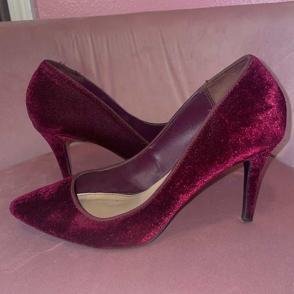 Apt. 9 Red Velvet Pumps